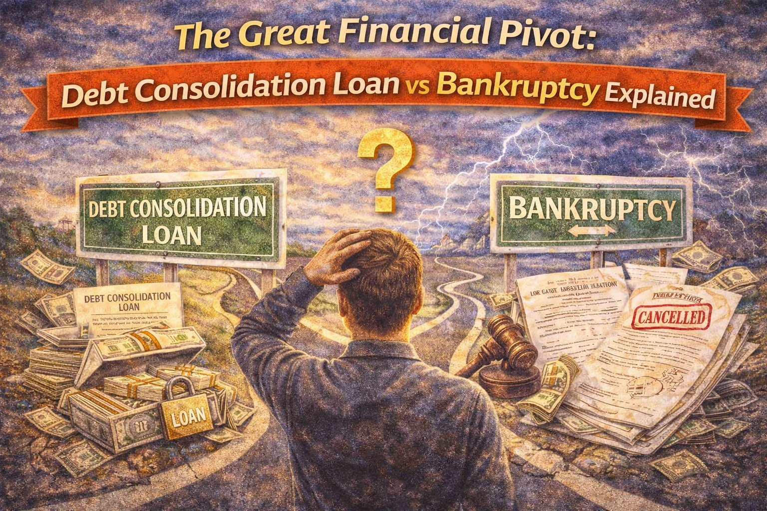 Debt Consolidation Loan vs Bankruptcy