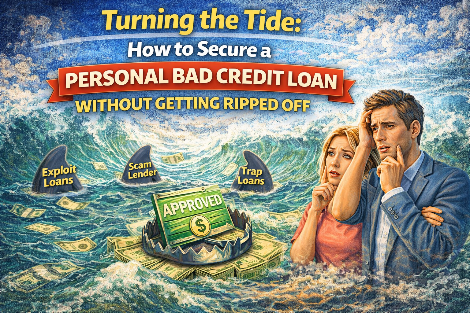 Turning the Tide: How to Secure a Personal Bad Credit Loan Without Getting Ripped Off