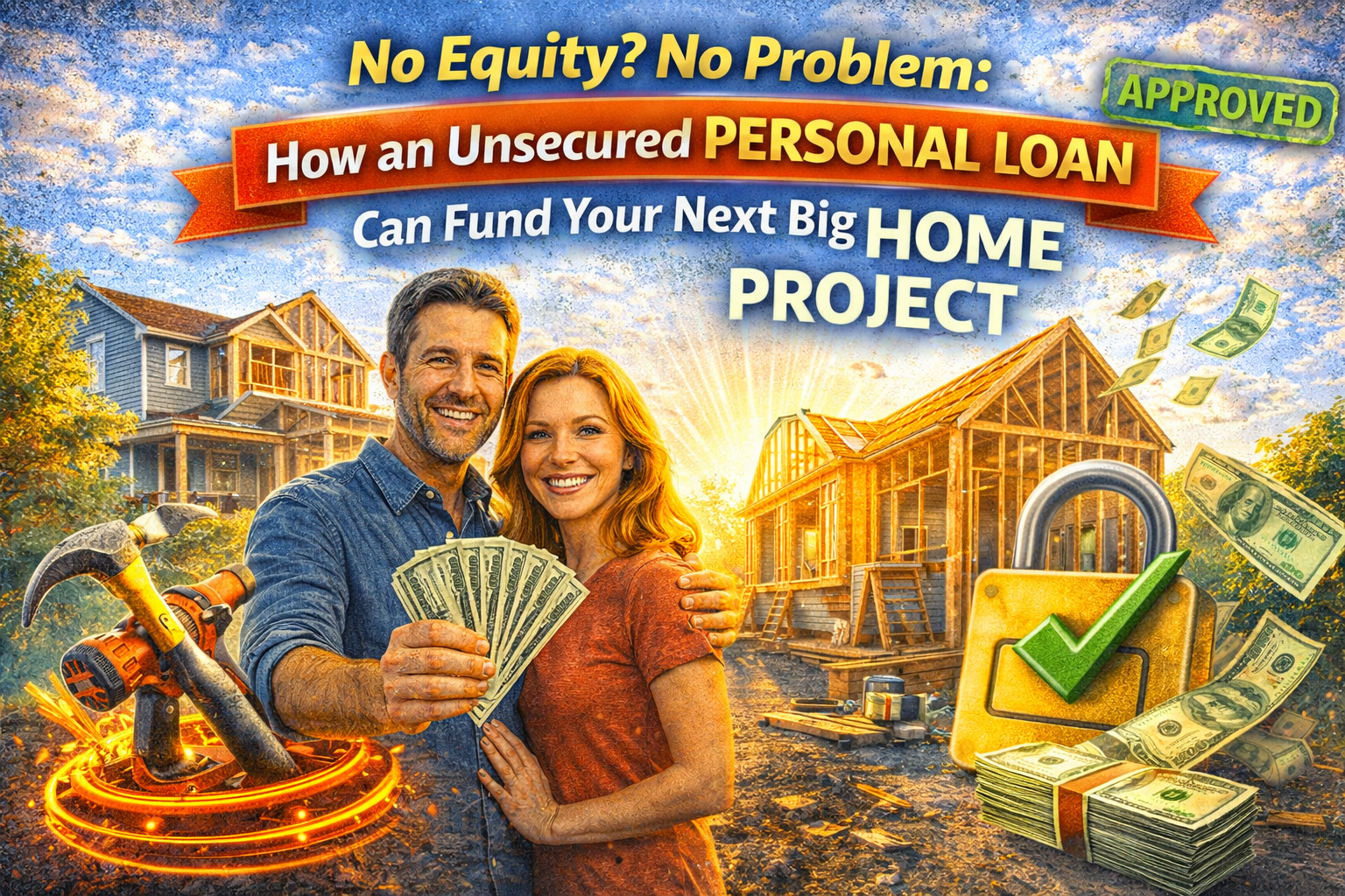 No Equity? No Problem: How an Unsecured Personal Loan Can Fund Your Next Big Home Project