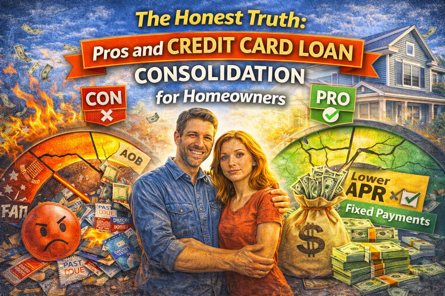 The Honest Truth: Pros and Cons of Credit Card Loan Consolidation for Homeowners