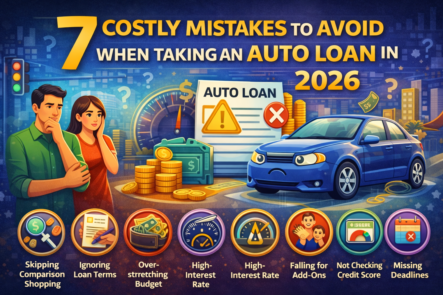 7 Costly Mistakes to Avoid When Taking an Auto Loan in 2026