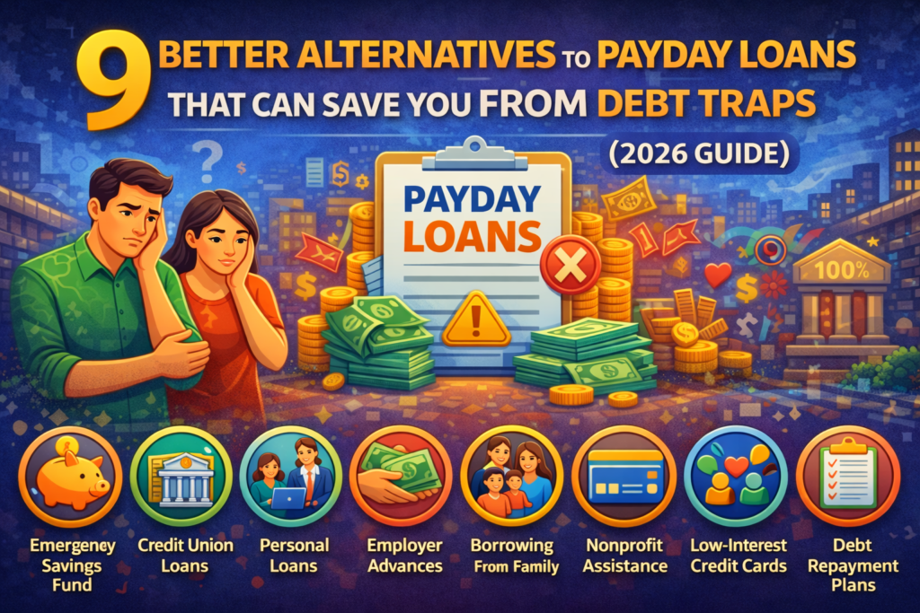 💸 9 Better Alternatives to Payday Loans That Can Save You From Debt Traps (2026 Guide)