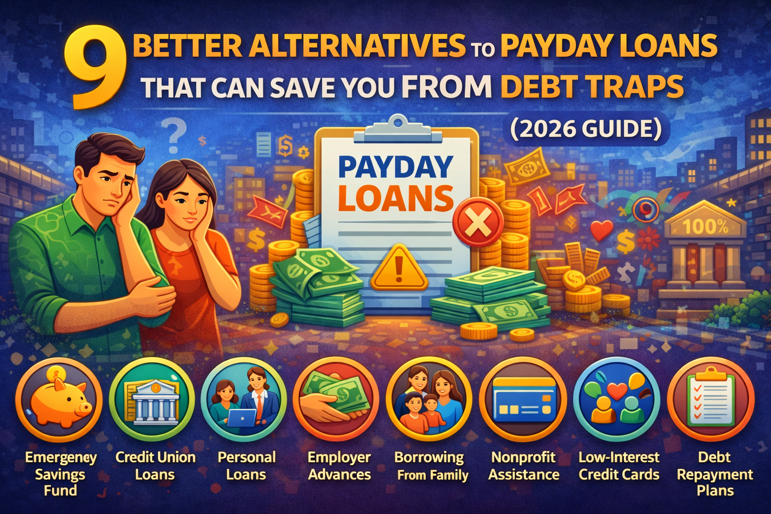 9 Better Alternatives to Payday Loans That Can Save You From Debt Traps (2026 Guide)