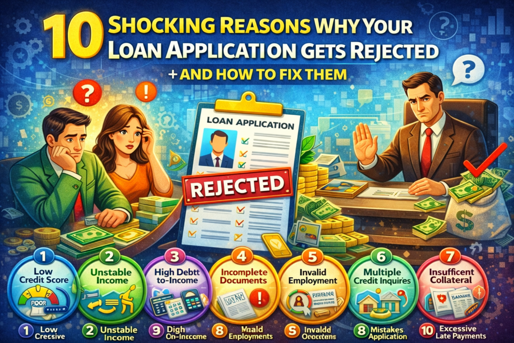 10 Shocking Reasons Why Your Loan Application Gets Rejected (And How to Fix Them)