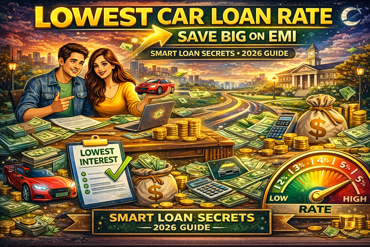 How to Get the Lowest Interest Rate on a Car Loan and Save Big on Your EMI