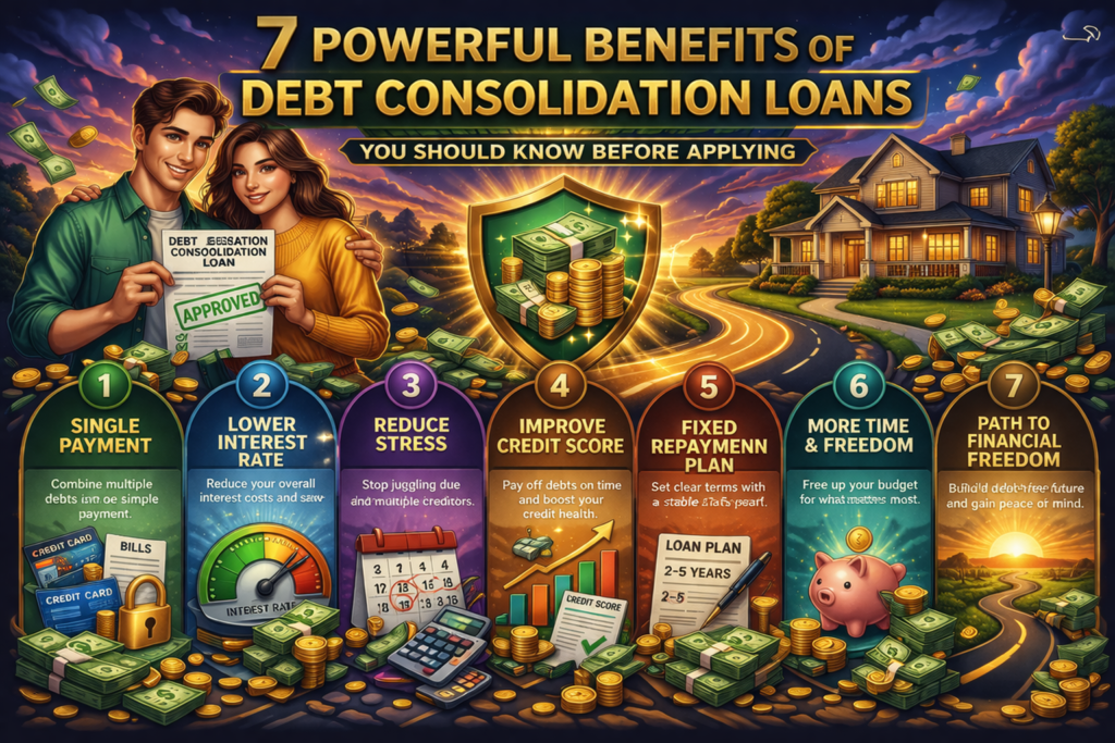 7 Powerful Benefits of Debt Consolidation Loans You Should Know Before Applying
