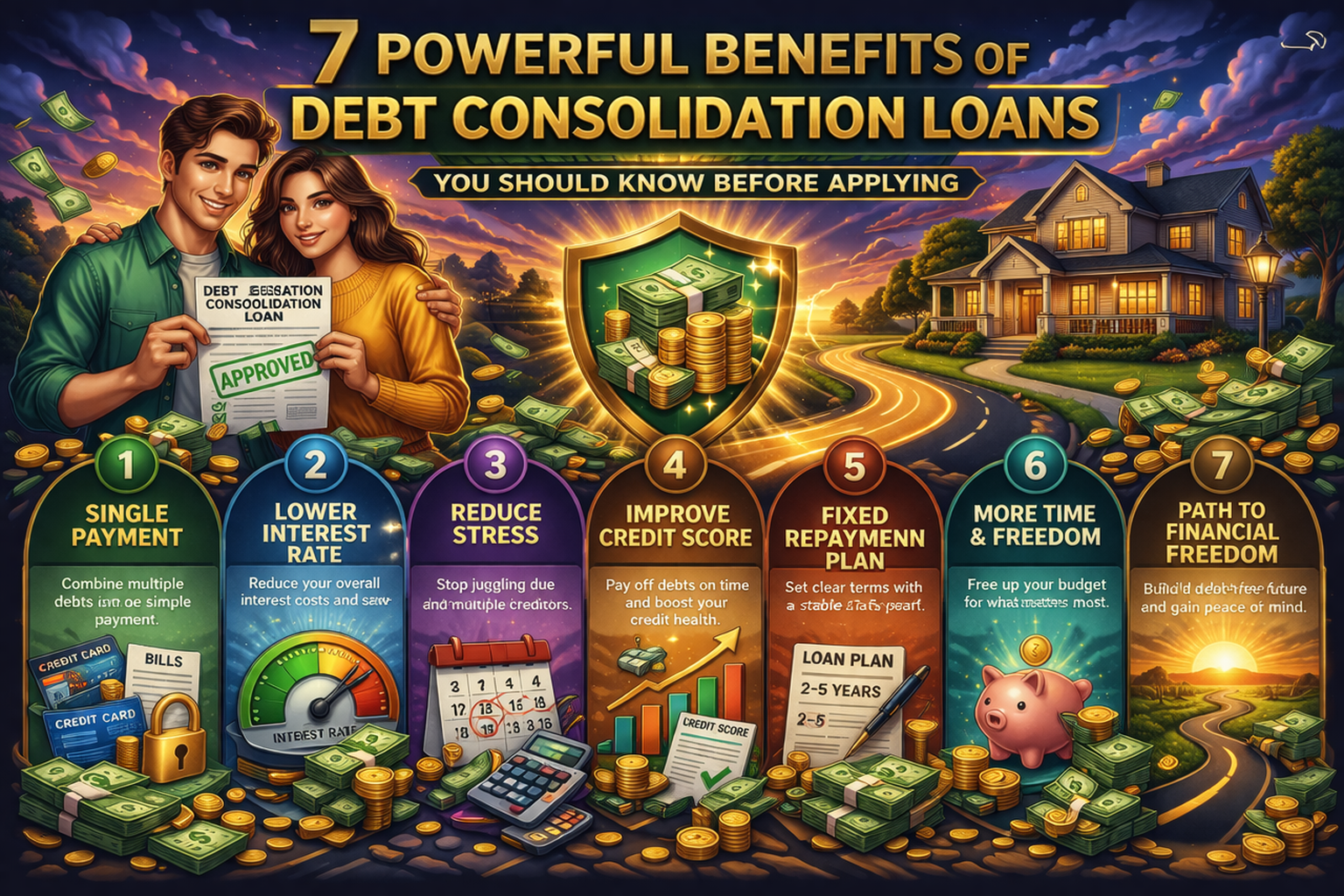 7 Powerful Benefits of Debt Consolidation Loans You Should Know Before Applying