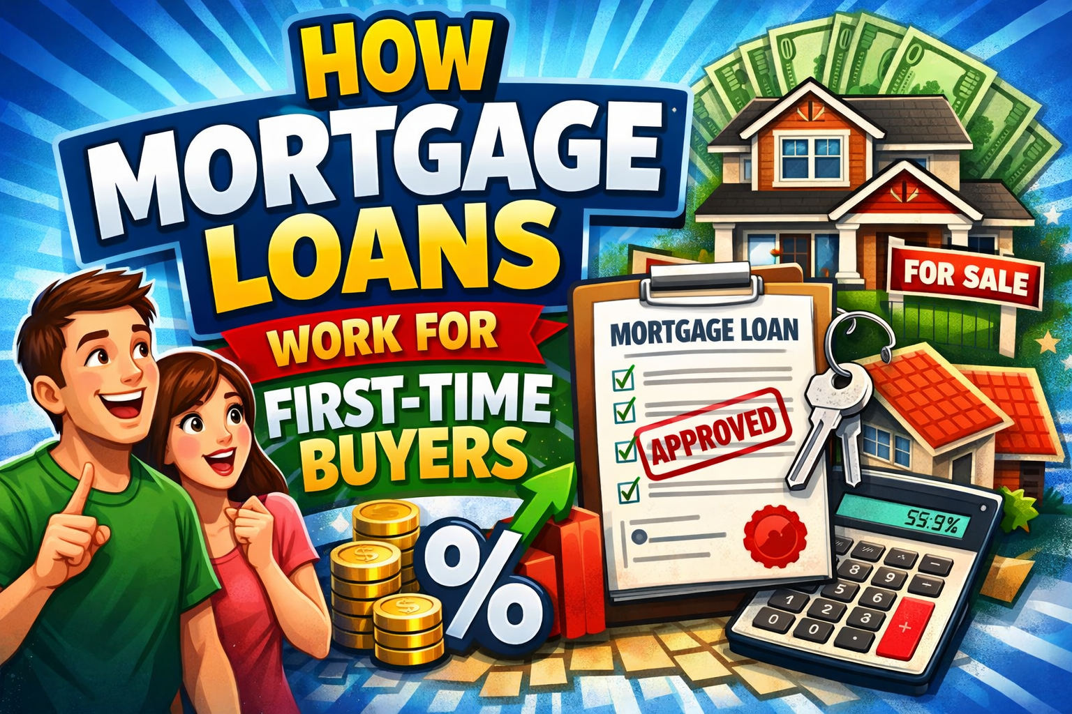 How Mortgage Loans Work for First-Time Buyers